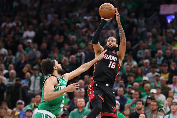 Caleb Martin is having the game of his life.