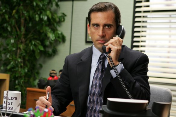 Steve Carell got his breakout role as beleaguered manager Michael Scott in the US version of The Office.