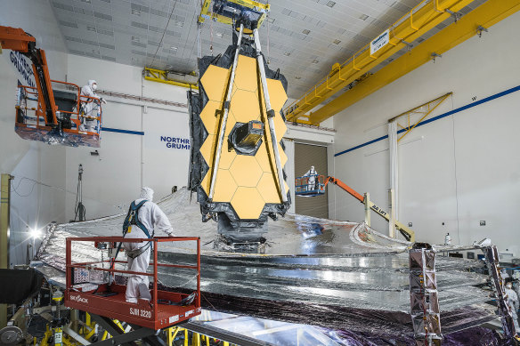 James Webb Space Telescope is expected to be Hubble’s successor