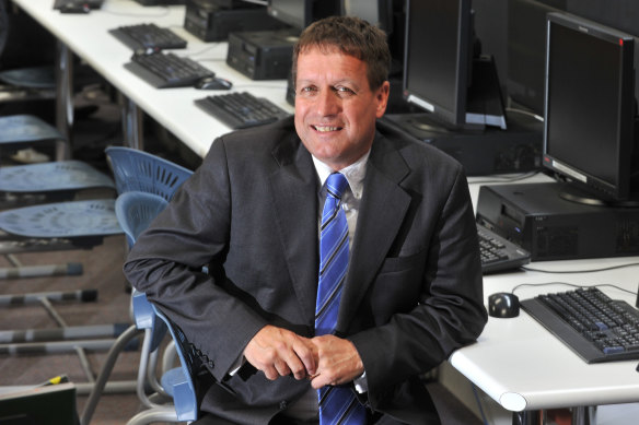 Dale Pearce, principal of Bendigo Senior Secondary College, says weariness from the pandemic is leading more students to complete their VCE unscored.