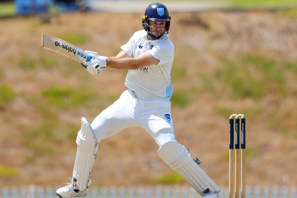 Kurtis Patterson has been the in-form batsman of the Sheffield Shield.