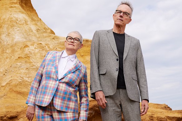 “There would be something terribly missing if she
wasn’t here,” David Carlin says of Peta Murray. “We compare
notes and show our scars.”