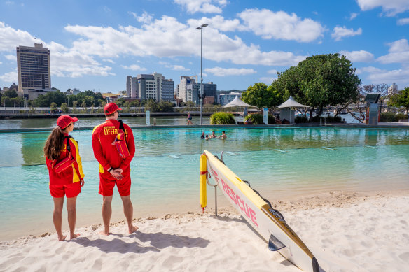 Southbank Parklands offer Australia’s only inner-city man-made beaches.