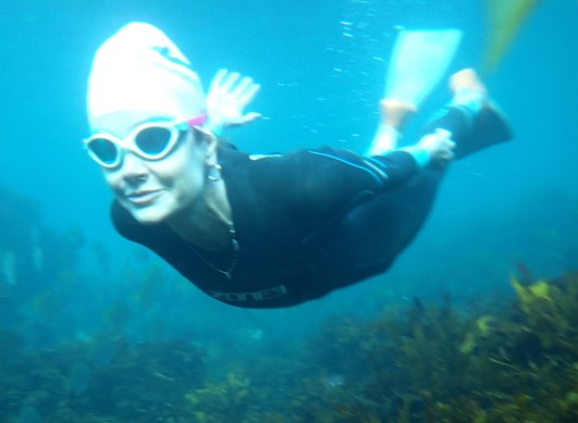 Julia Baird: “My kick doesn’t seem to add much to my speed.”