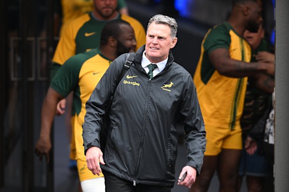 Rassie Erasmus and the Springboks have been staying on the Central Coast this week.
