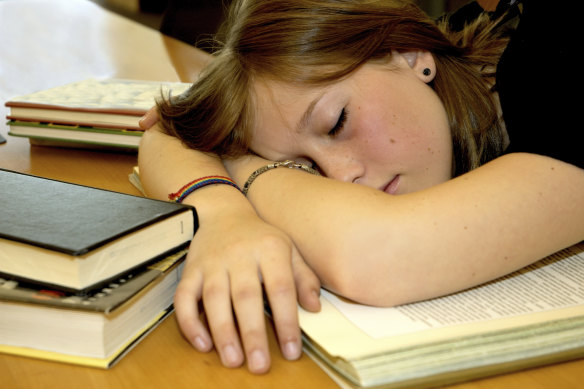 Too much tutoring can prevent children getting adequate rest. 