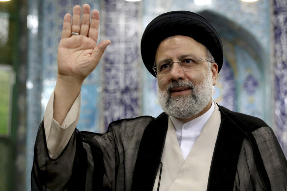 Iran’s President-eiect Ebrahim Raisi.
