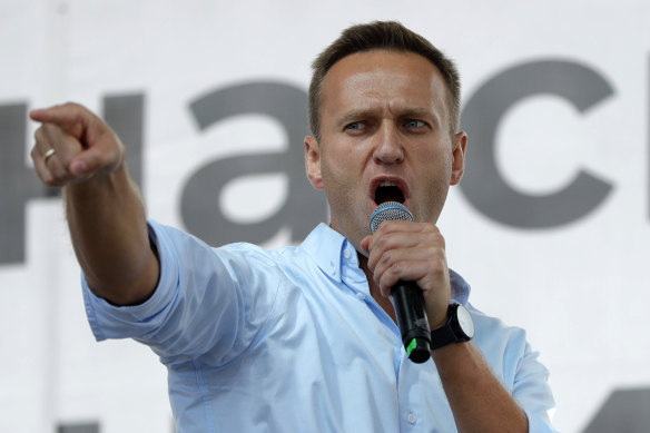 Alexei Navalny has been a strident critic of Putin’s Kremlin.