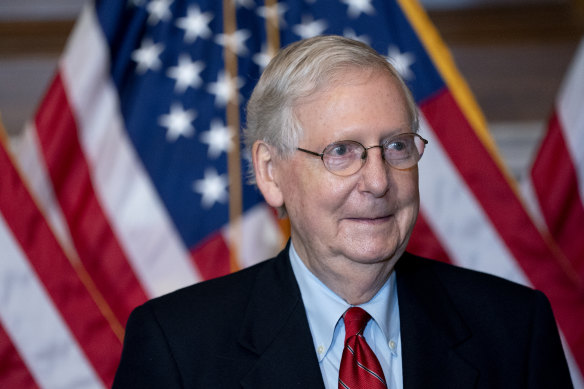 Republican Senator Mitch McConnell.