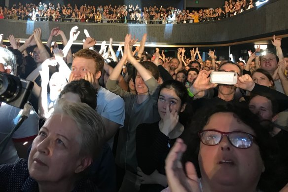 Opening night crowd at the Fortitude Music Hall in 2019.