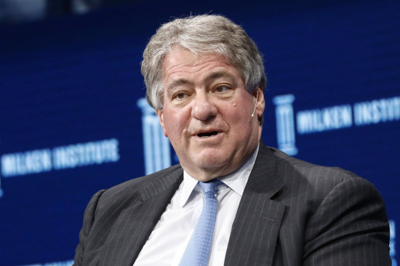  Leon Black cited unspecified health issues for himself and his wife in announcing his exit.
