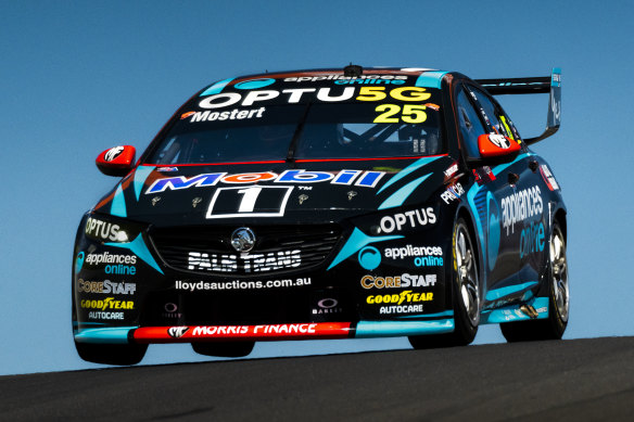 Chaz Mostert set a fast pace at Mount Panorama.