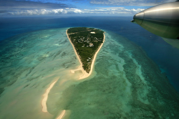 Masig is experiencing many environmental problems associated with climate change.