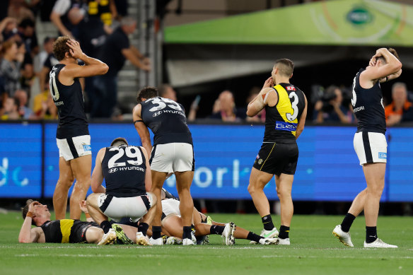 No one won on Thursday night when Richmond and Carlton opened the AFL season.