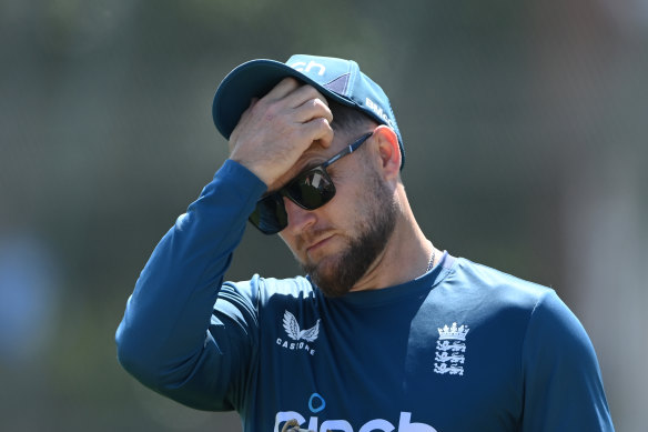 England coach Brendon McCullum, whose nickname is Baz.