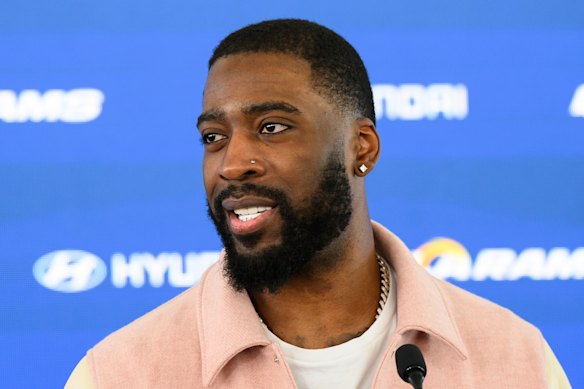 LA Rams cornerback Jaylen Watson is treating the game in Melbourne as a business trip.