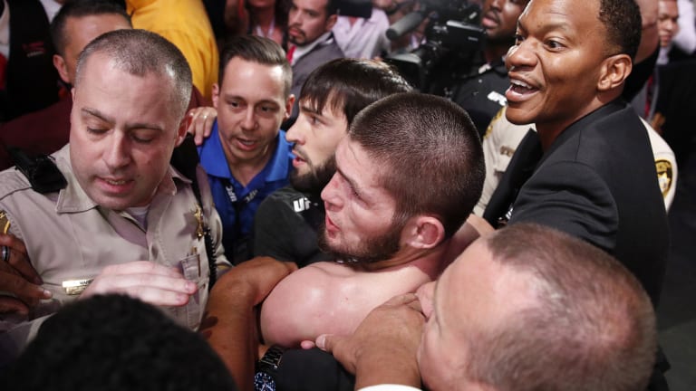 UFC aftermath. Call that sport?