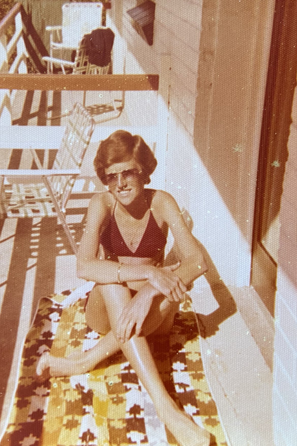 Lisa at age 20 in Wollongong in 1978.