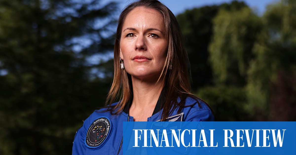 Australia’s first qualified astronaut has been honoured for her work in helping more women become involved in the space sector.