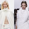 White on the runway at the spring/summer 2026 collections of Dior, Bottega Veneta and Celine.