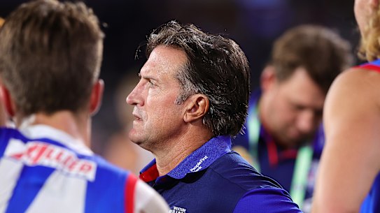 Western Bulldogs coach Luke Beveridge.