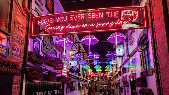 Belfast’s Cathedral Quarter.