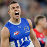 Blue-chip star: North Melbourne can expect rival offers for Luke Davies-Uniacke.