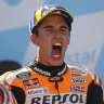 MotoGP title defence a step closer as Marquez wins in Aragon