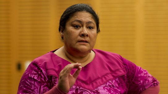 Anapela Polataivao as Mareta in Tina.