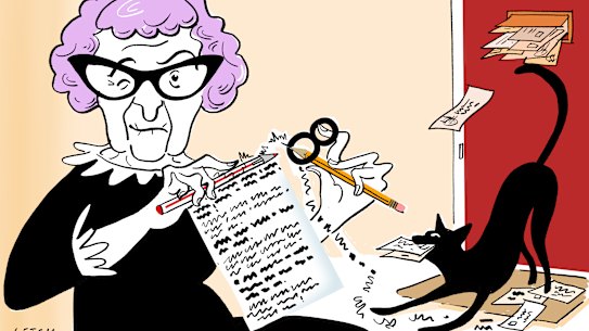 Who is granny?  The Herald failed to find out the real identify.of this witty columnist.  Where are investigative reporters Nick McKenzie and Kate McClymont when you  really need them? 