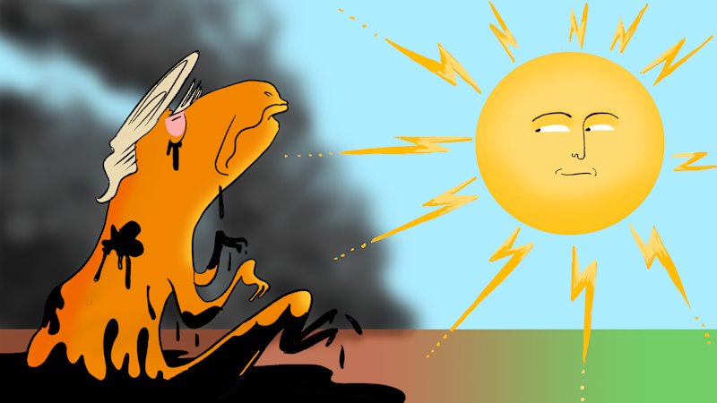 Finally, Trump does something good for the planet. He just didn’t mean to