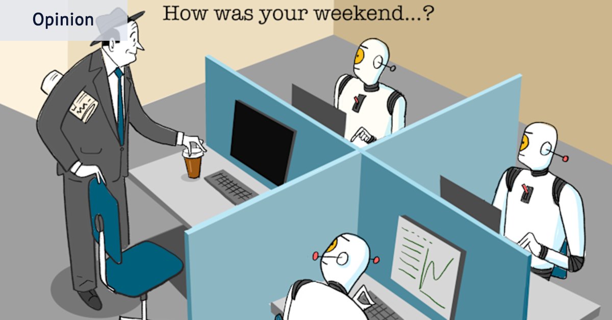 Afraid an AI robot is coming for your job? It might be here to help