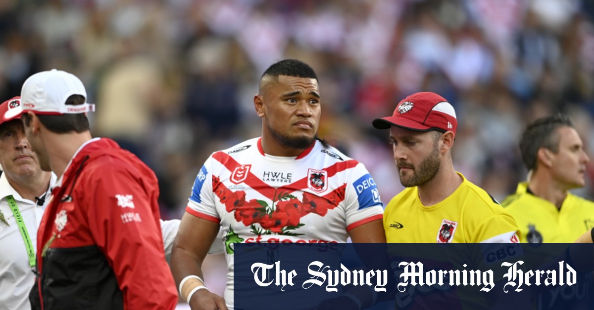 NRL 2024: St George Illawarra Dragons star Moses Suli doesn't want kick-off banned - Vimarsana News