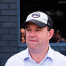 Liberal MP Stuart Ayres holds Penrith on a 0.6 per cent margin.