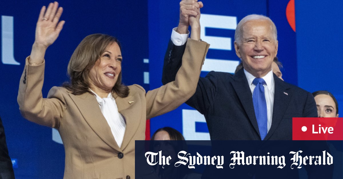 Kamala Harris face o apariție surpriză; Și Joe Biden vorbește