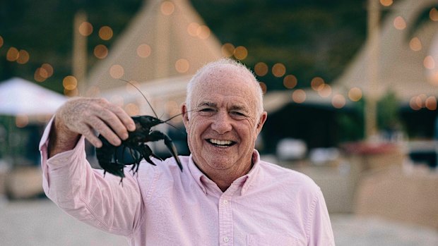 I half expect to see Rick Stein (pictured here selecting a WA marron).