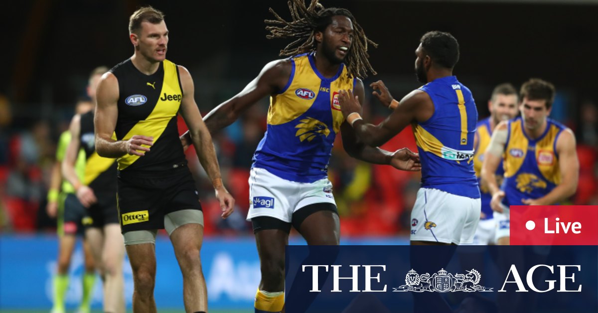 As It Happened Essendon Beat Hawthorn Richmond Trump West Coast