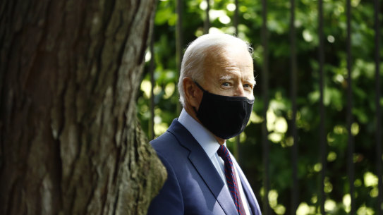 Democratic presidential nominee Joe Biden wants President Donald Trump to wear a mask