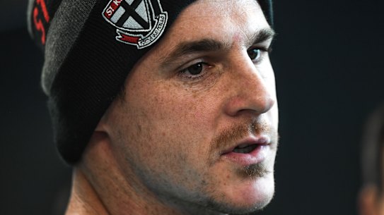St Kilda's Jake Carlisle.