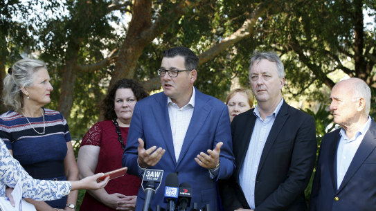 Daniel Andrews announces who will chair the Royal Commission in Mental Health