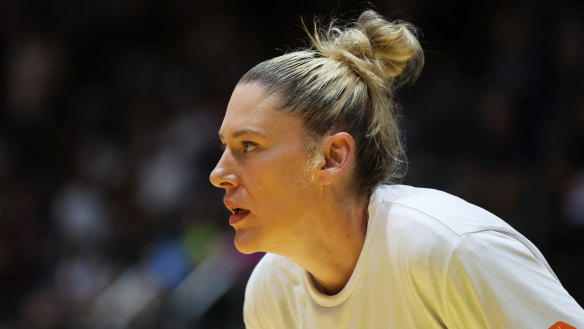 Door open: Lauren Jackson has once again retired from international basketball, but the Opals haven’t given up hope she could yet play in Paris.
