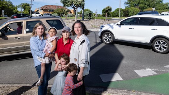 Kew locals feel unsafe crossing at the Willsmere Village roundabout.