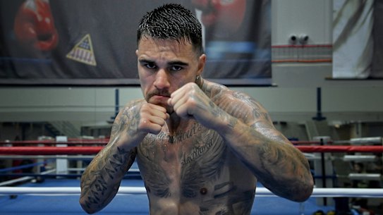 George Kambosos jnr will take on superstar Teofimo Lopez on November 28 for a world title.