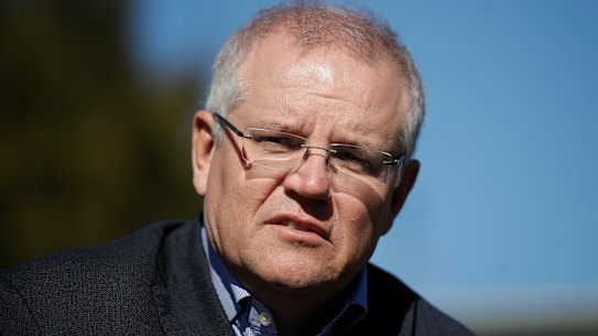 Scott Morrison seems to have lost his nerve when it comes to spending.