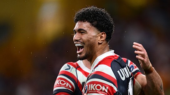 Robert Toia announced himself as a future Queensland Maroons star in Magic Round.