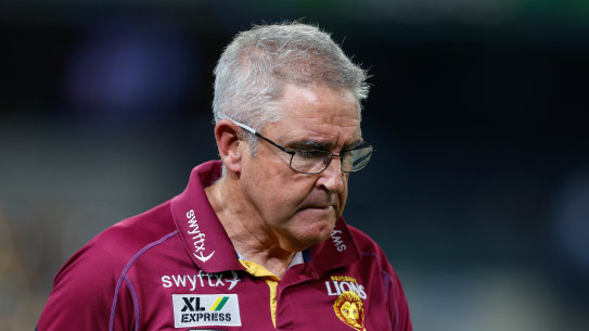 Brisbane Lions senior coach Chris Fagan.