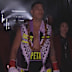 Jai Opetaia walks to the ring.