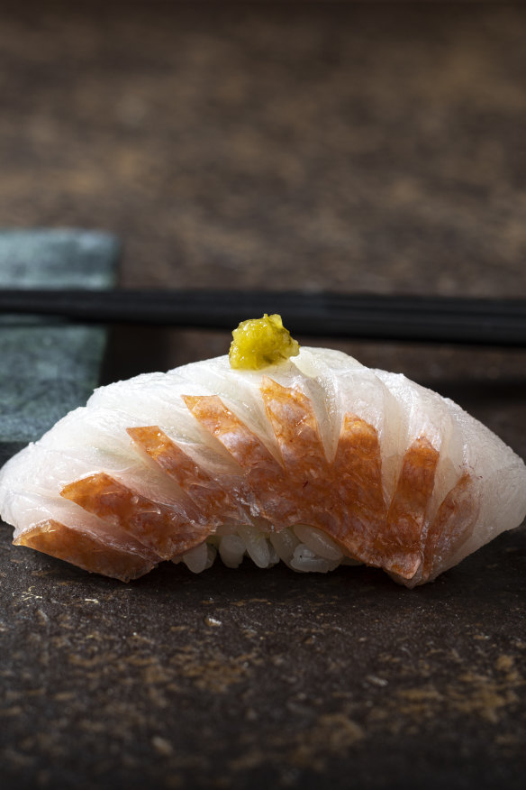 Alfonsino nigiri.