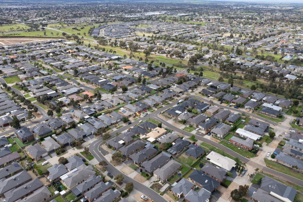 Housing estates in Melton.