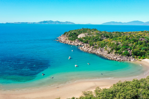 Magnetic Island’s Radical Bay rewards the hike or bumpy drive in.